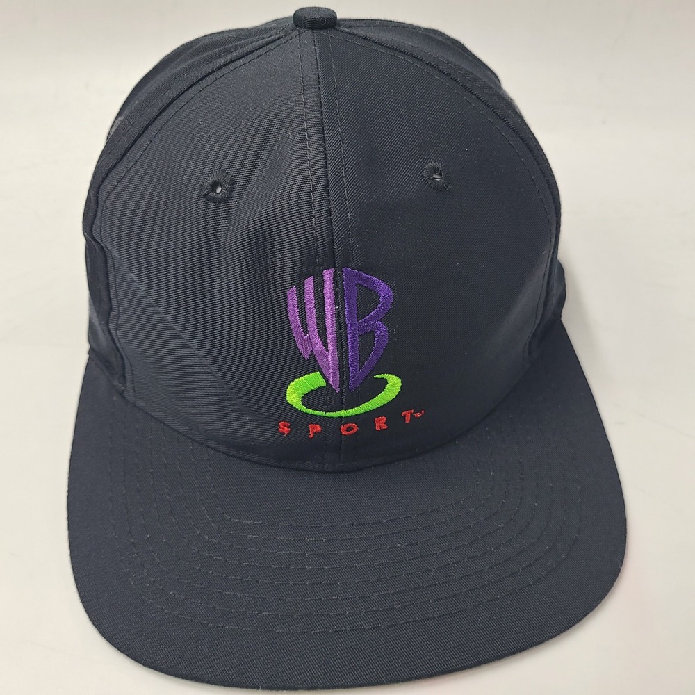 Vintage‎ WB Sport Hat Snapback (Fits Small) Shaq Shaquille O'Neal Warner Bros